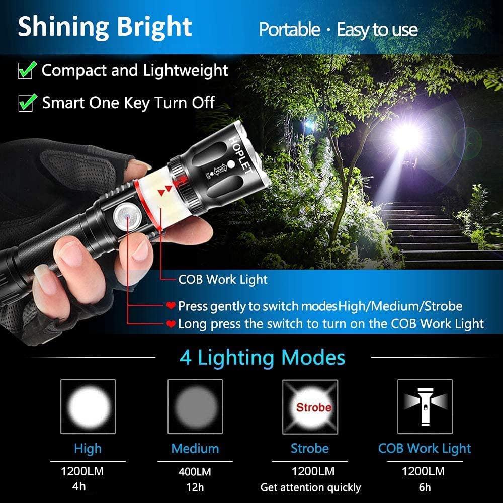 YANGTAI Mini lampe de poche LED ultra lumineuse