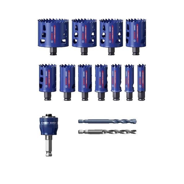 Bosch Accessories EXPERT Tough 2608900447 Jeu de scies-cloches 14 pièces 20 mm, 22 mm, 25 mm, 32 mm, 35 mm, 40 mm, 44