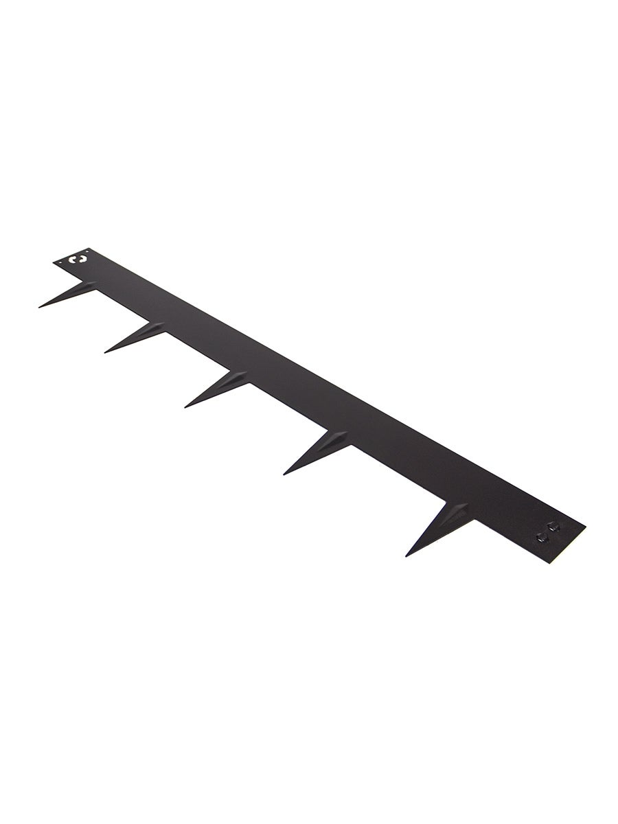 Obrzeże ze stali Aço lacado czarny | Multi-Edge METAL 100 x 17,5 cm