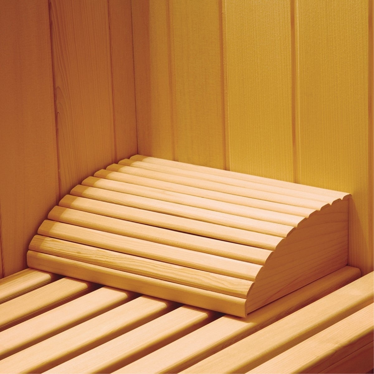 Appui-tête De Sauna Ergonomique | Coussin De Sauna En Bois Et Lin
