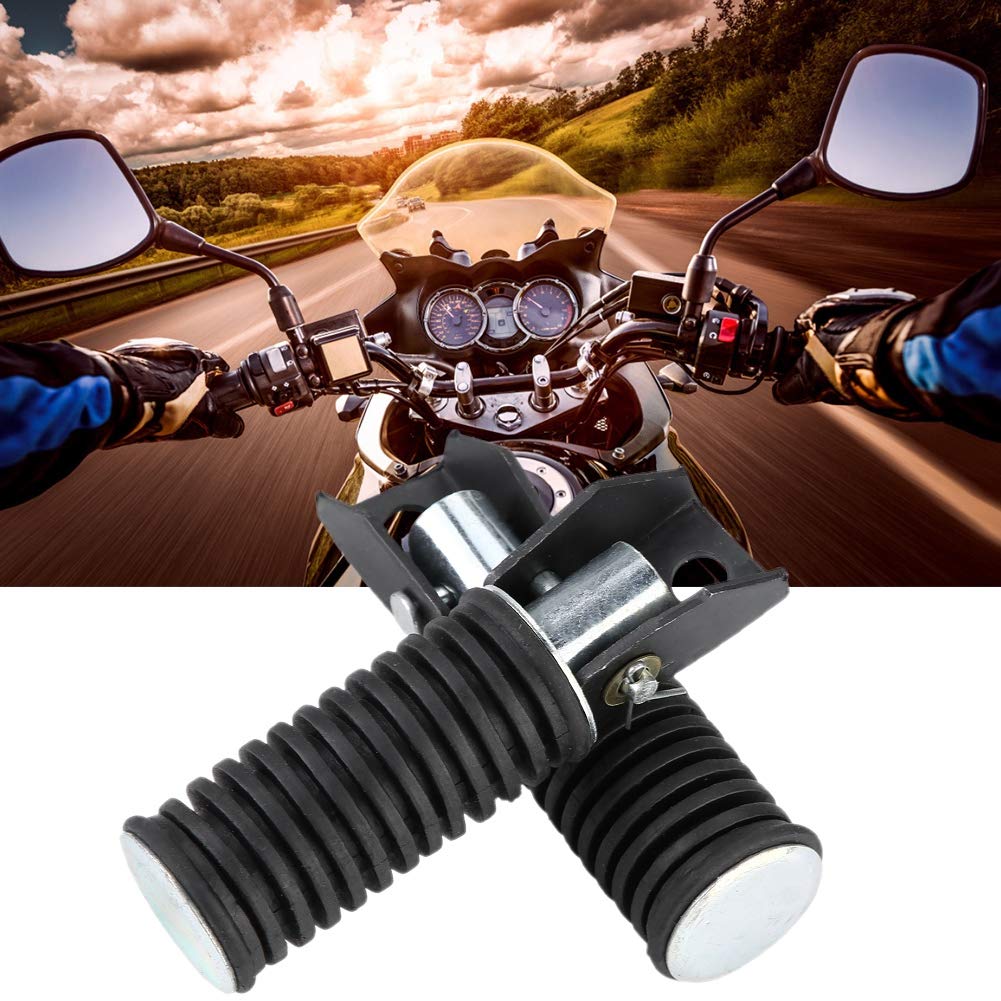 Paire De Repose-pieds Pour Passager Arrière De Moto Pour Suzuki Gn125 Qj25 Gs125 Gt125 5 95063395