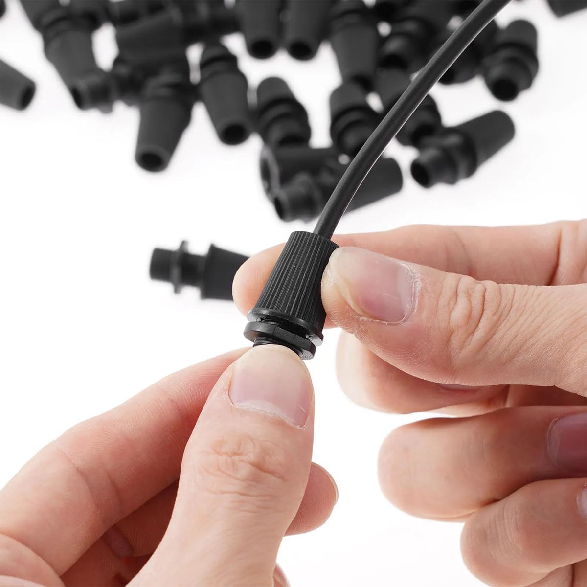 Creative Hobbies Cable De Lámpara Dorado Transparente, 8 Pies De Largo, Pieza De Reparación De Lámpara De Repuesto, Cable SPT-1 18/2, Listado UL (5