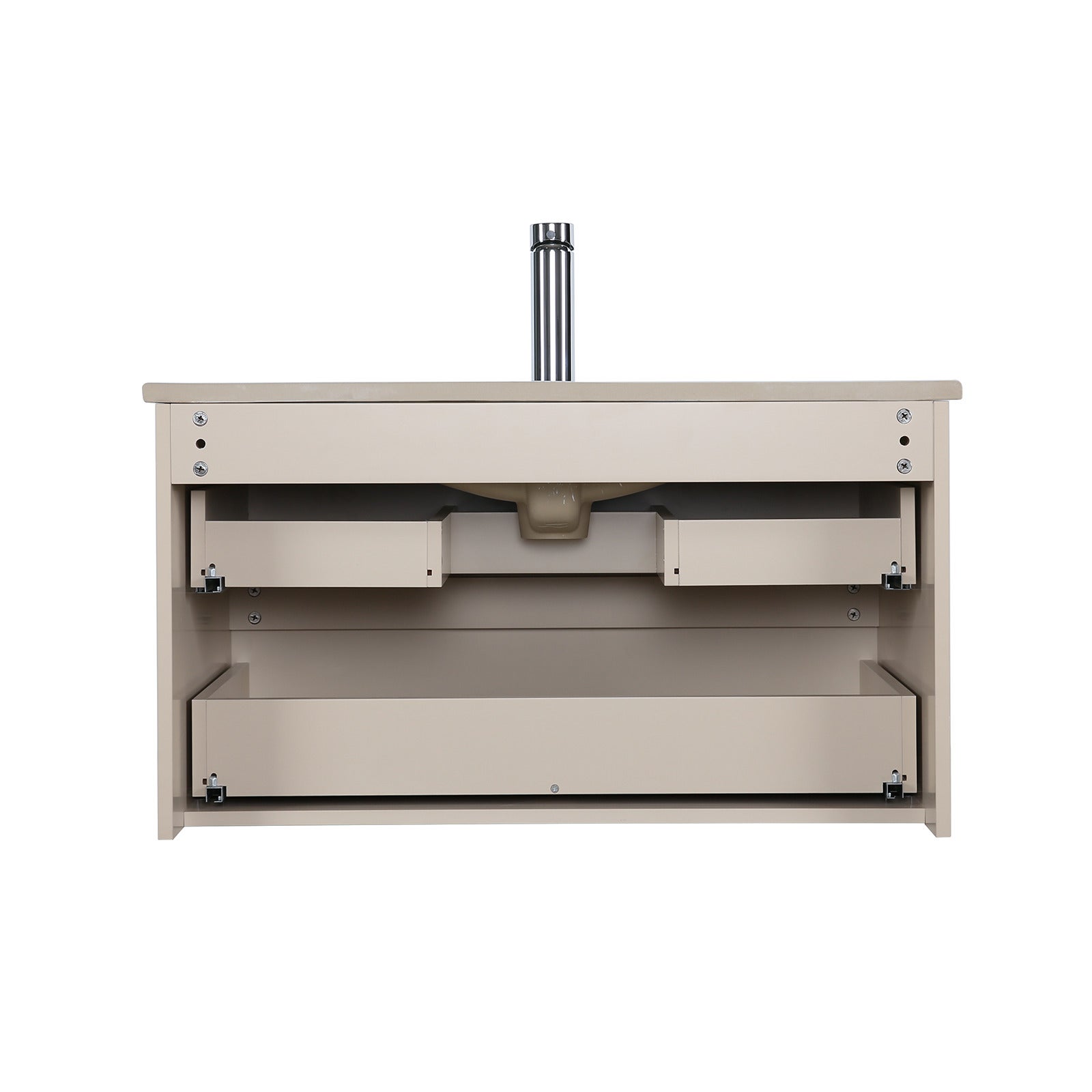 Meuble simple vasque 80cm + vasque SORRENTO - 5