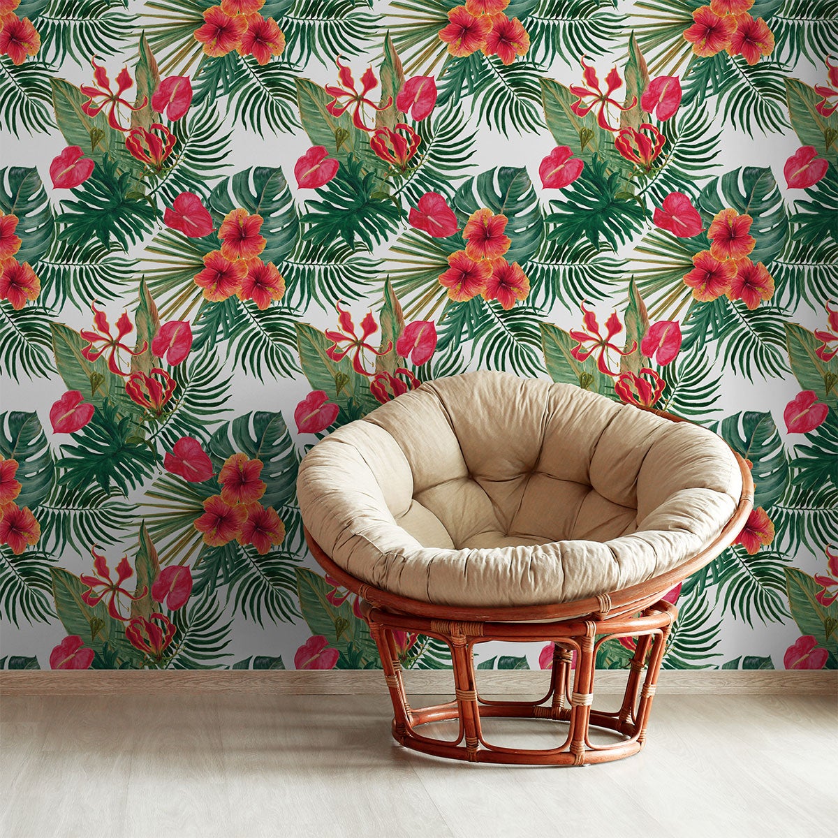 Adesivo carta da parati tropicale Coquimbo - Sticker adesivo - adesivi murali - 30x30cm - 5