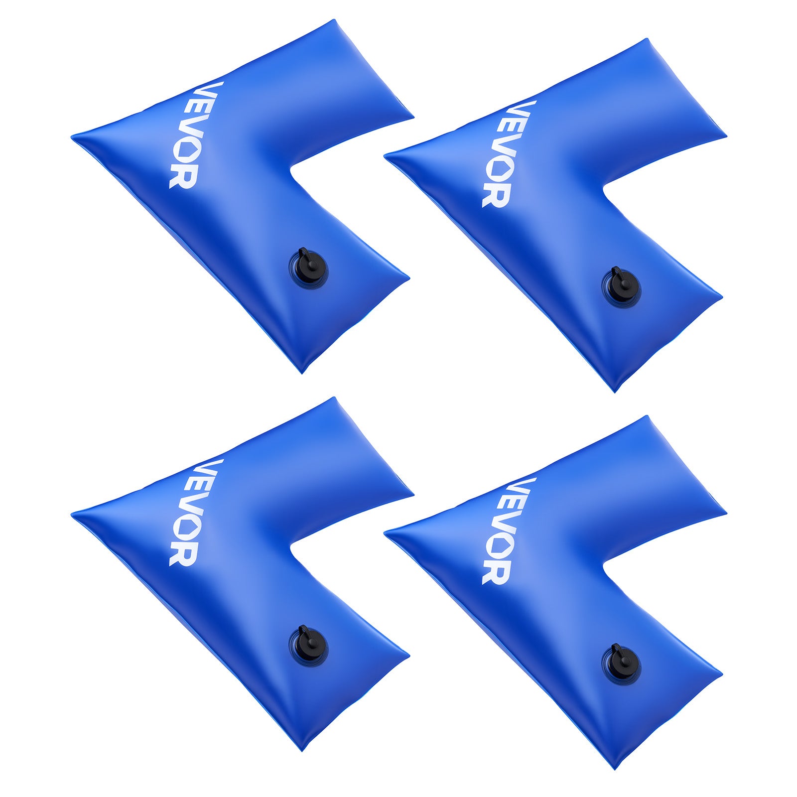 VEVOR Torba z obciążeniem, zimowa, narożna, plandeka, worki na wodę, 6 szt., 570 x 565 mm
