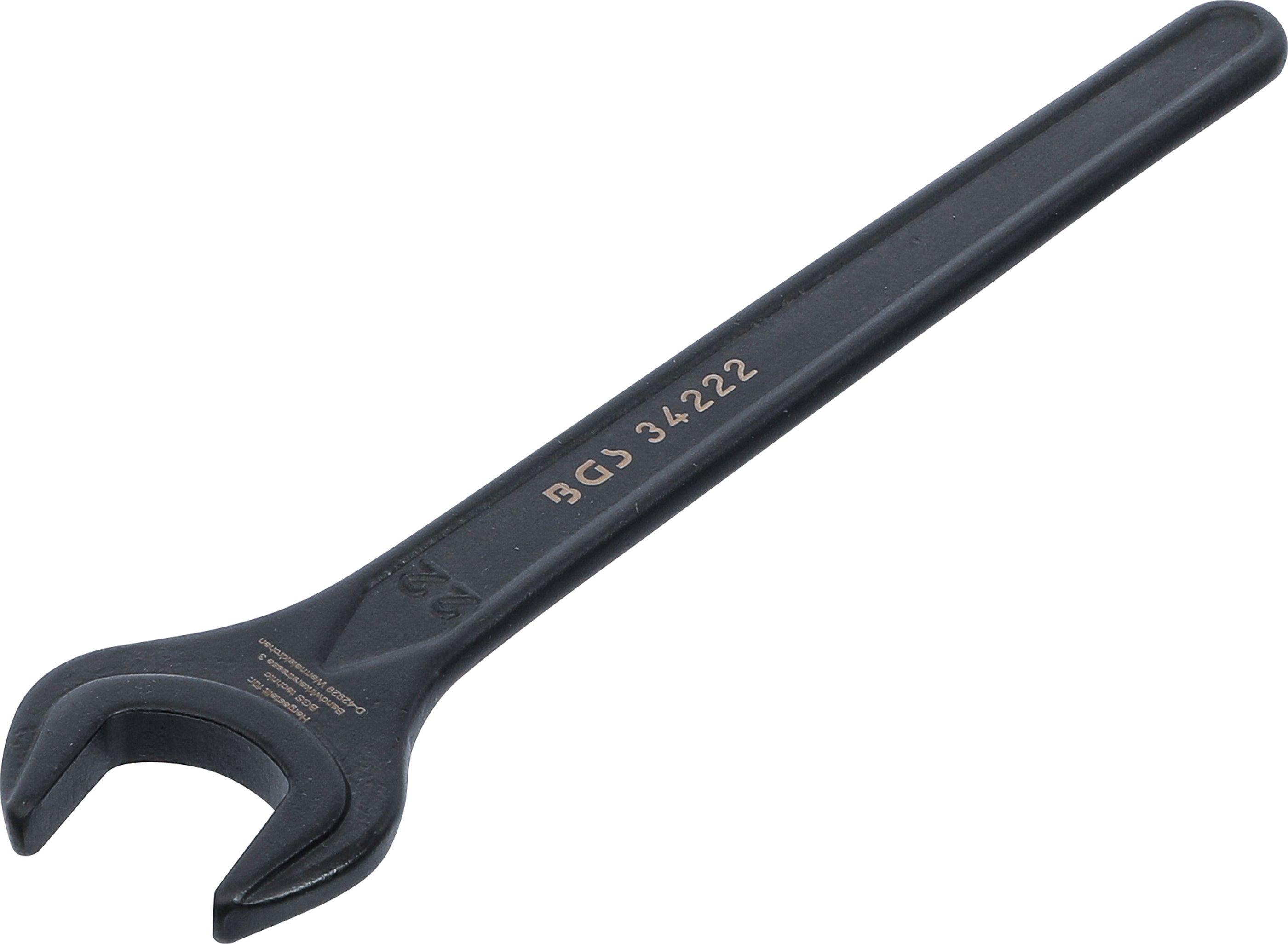 BGS Klucz płaski jednostronny DIN 894 SW 22 mm - 34222