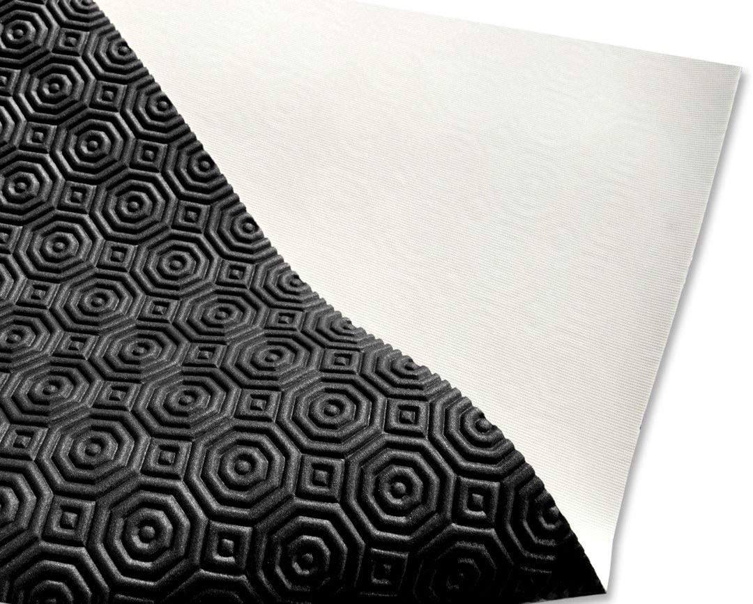 Obrus ​​z PVC Ochraniacz Na stół 140x30 Cm Miękki Antypoślizgowy Plamoodporny Odporny Na Wstrząsy Czarny - 2