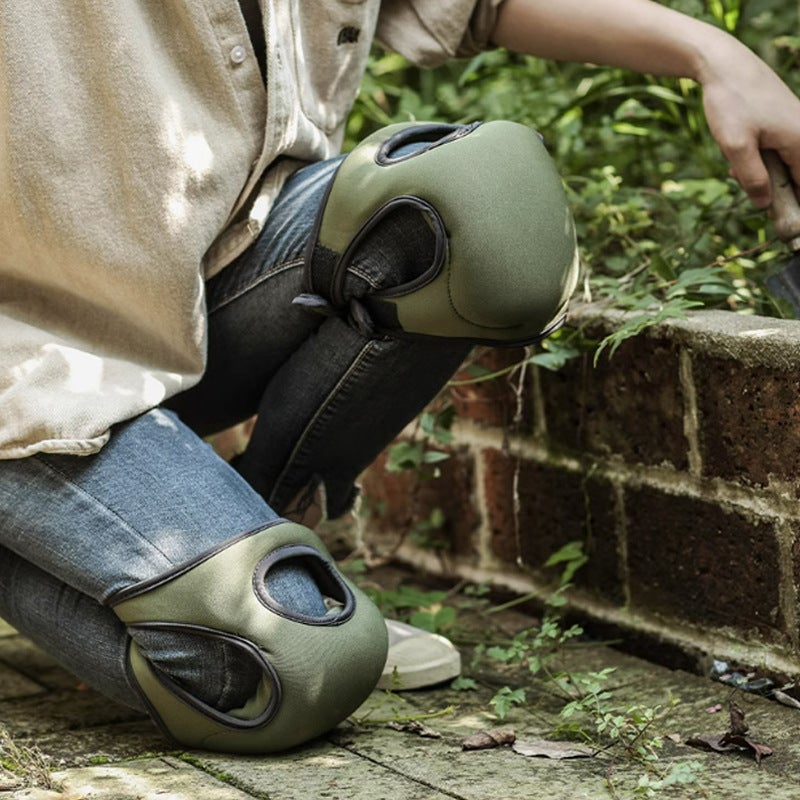 Joelheiras para jardinagem, joelheiras para capinar, protetores de joelho em esponja elástica, almofadas para joelho. - 2