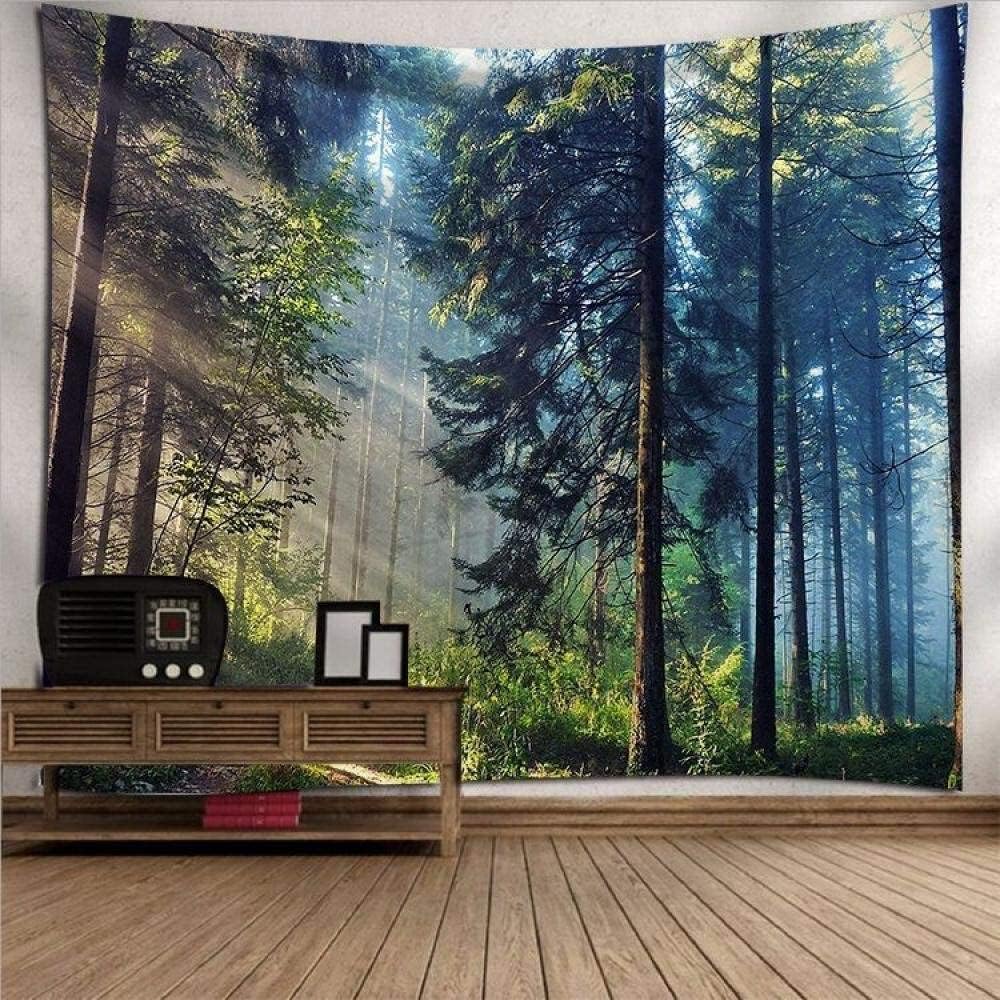 Conte de Fées Forêt Tapisserie Murale pour Chambre D'enfants, Nature