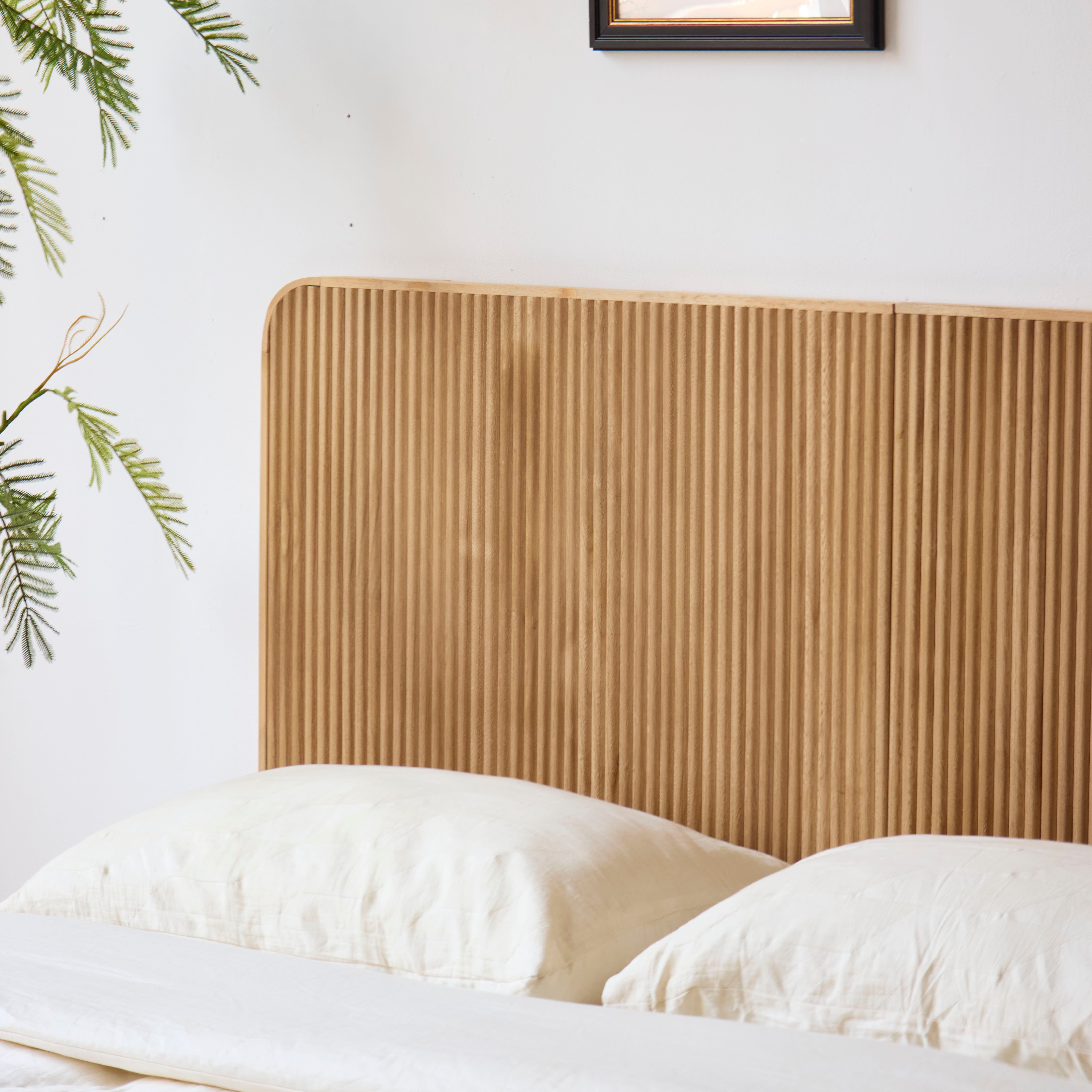 Cabecero de 160 en madera - 4