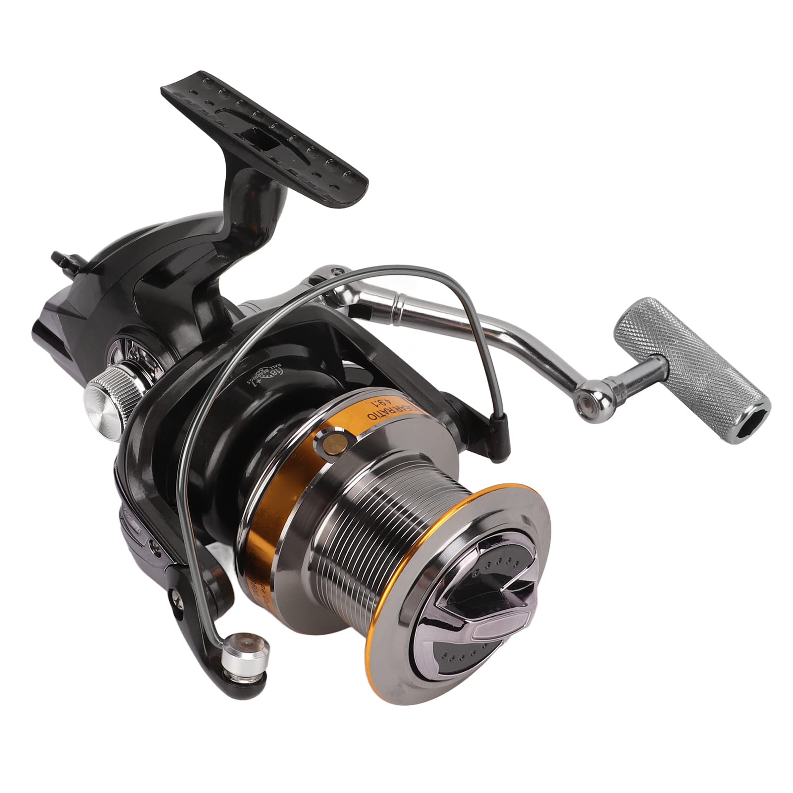 Mulinello da pesca a lancio lontano con resistenza agli urti della ruota da pesca 18 + 1 4.9: 1 - 6
