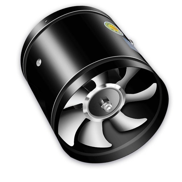 TolleTour Ventilatore Da 100 Mm, Estrattore D'aria, VMC Con Valvola Di Non Ritorno Vmc Per Bagno Cucina Ufficio Wc Silenzioso 92175033