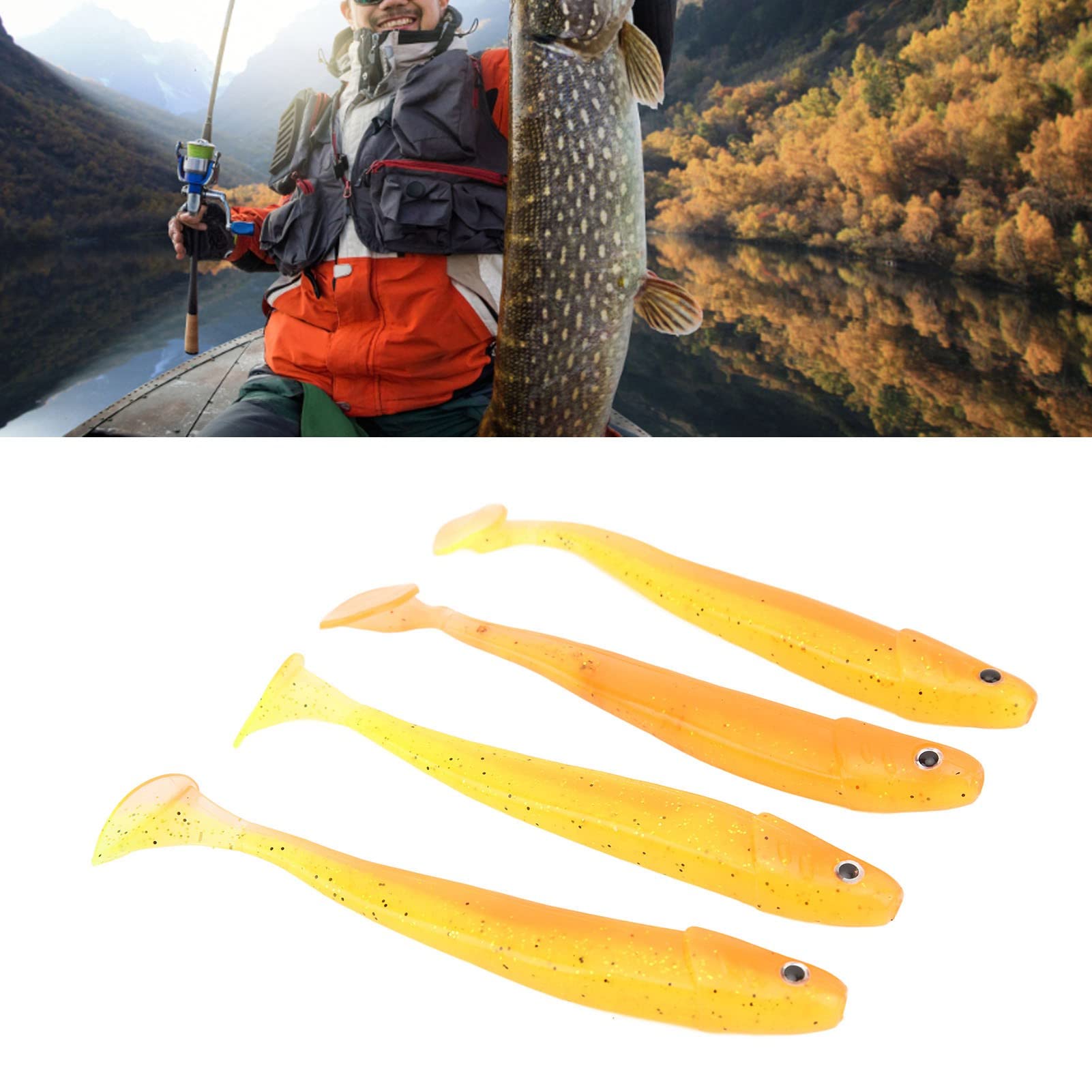 Leurre Souple Silicone 2,5 Cm – Asticots Artificiels Pour Truite, Crappie, Carpe Et Plus