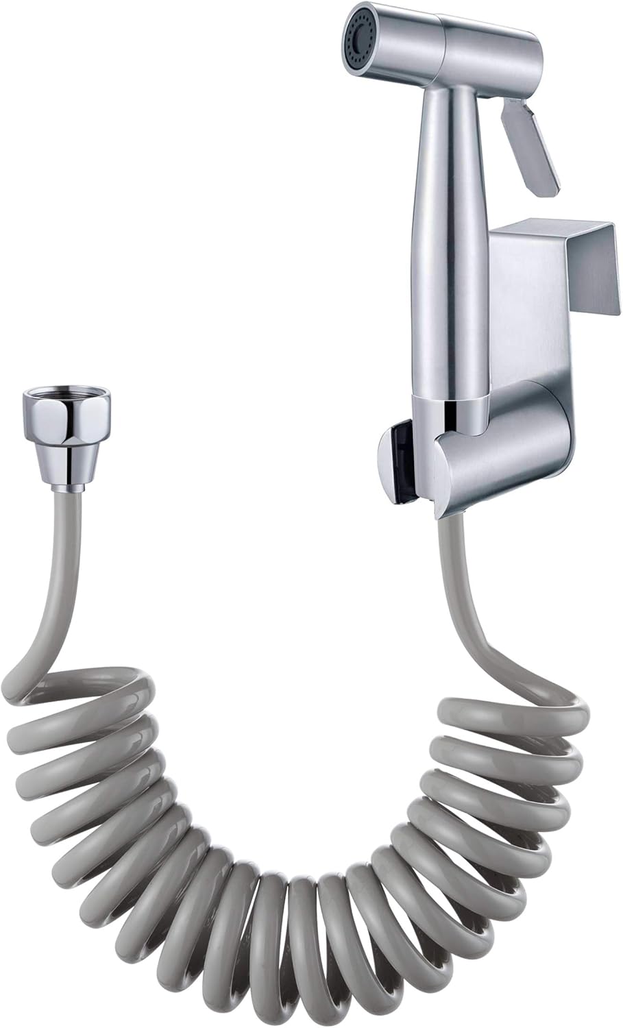 Ręczny spryskiwacz bidetowy z hakiem na zbiornik wody elastycznym teleskopowym wężem prysznicowym ABS długości cali instalacji wodno kanalizacyjnych