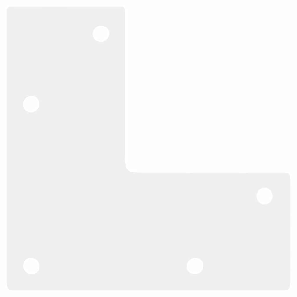 Pernas cônicas para mesa de centro 4 peças aço branco 72-73 cm - COMFORTXL - 7