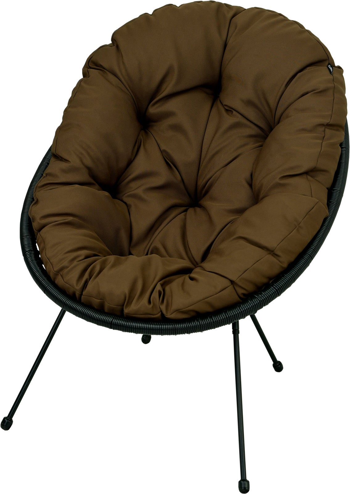 Poduszka na fotel żyłkowy krzesło Acapulco AMPO brązowy 1 szt.