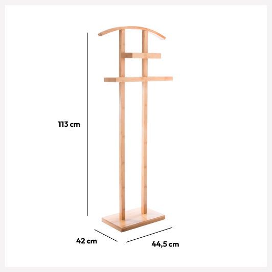 Valet 113cm bambou - 5five - 5