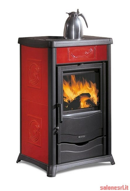 La Nordica Rossella Plus Forno 5.0 Kaminofen Bordeaux | bei kaufen La Nordica Rossella Plus Forno 5.0 Kaminofen Bordeaux | bei kaufen