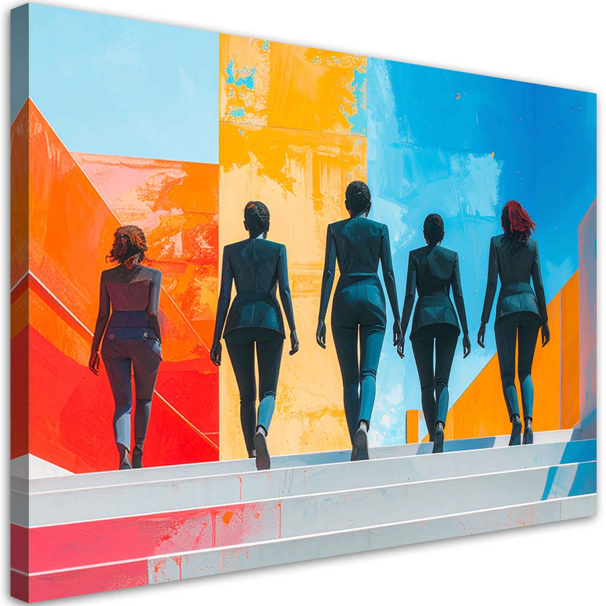 Impression sur Toile 100x70cm Tableaux Image Photo jazz musique groupe Impression sur Toile 100x70cm Tableaux Image Photo jazz musique groupe