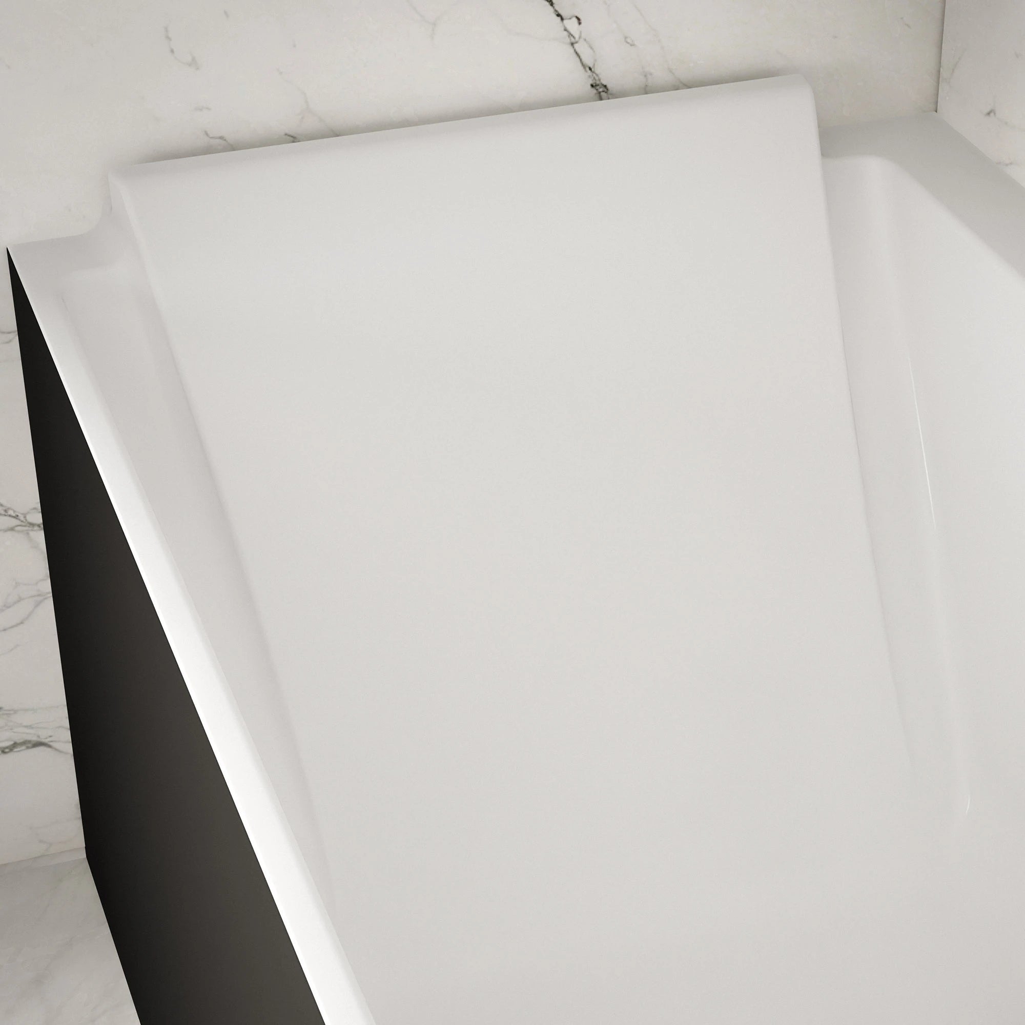 Baignoire Ilot Quantum 170 gauche noire 170 x75 x58 cm, by SPALINA - 7