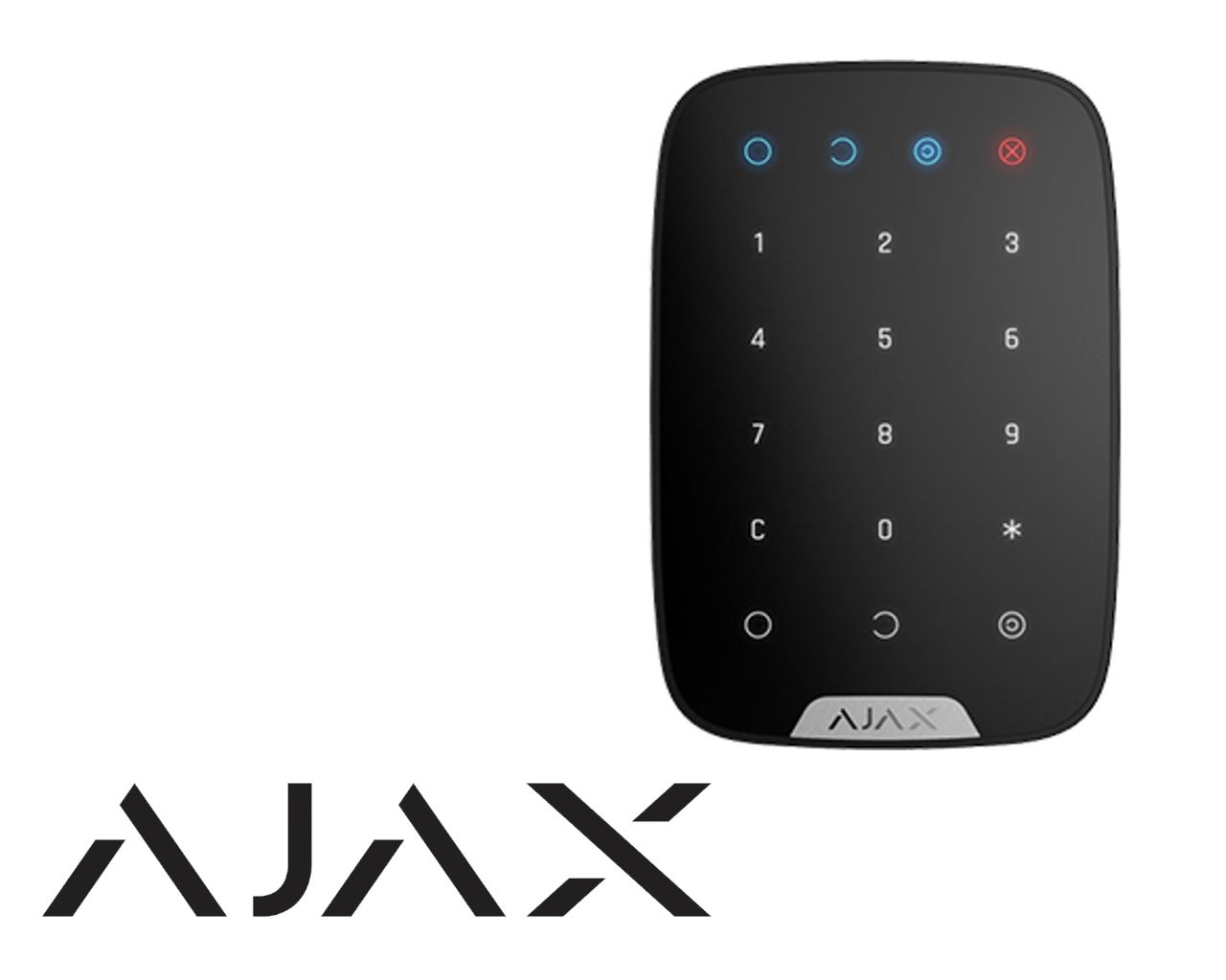 Clavier indépendant bidirectionnel noir - Ajax Systems - 2