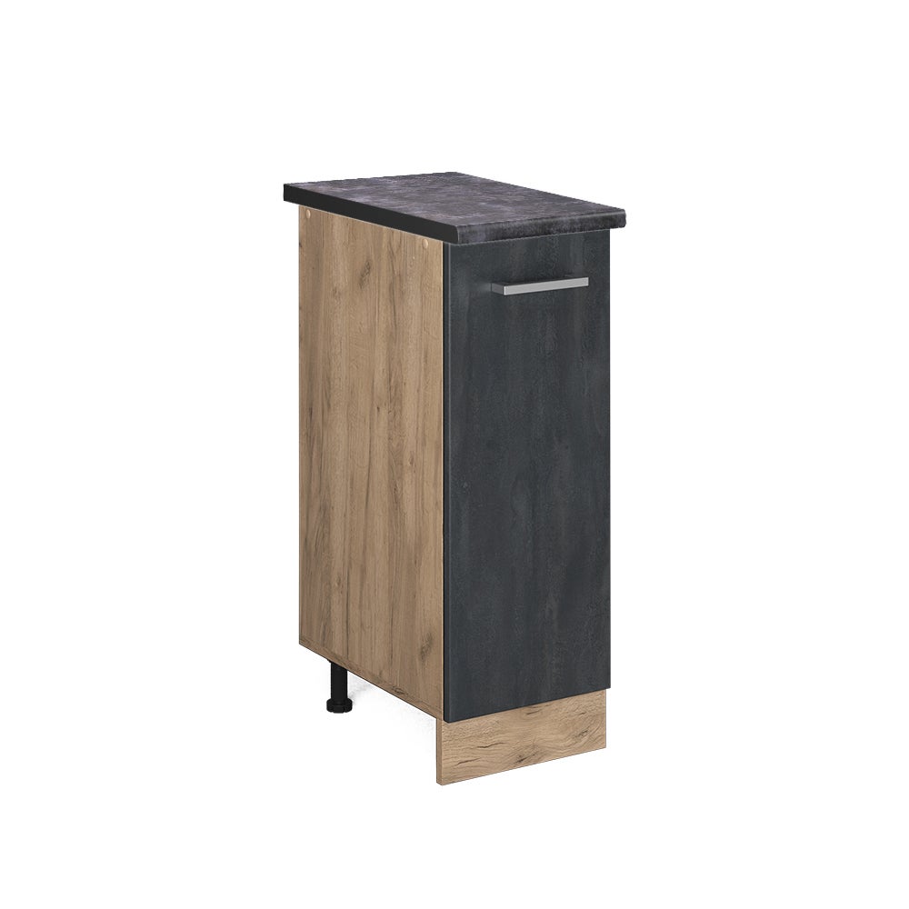 Vicco Szafka apteczna R-Line, Czarny beton, 30 cm BP Antracyt
