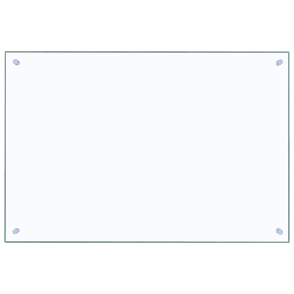 Vidaxl Protector Contra Salpicaduras Cocina Vidrio Templado 90X60 Cm , Leroy Merlin