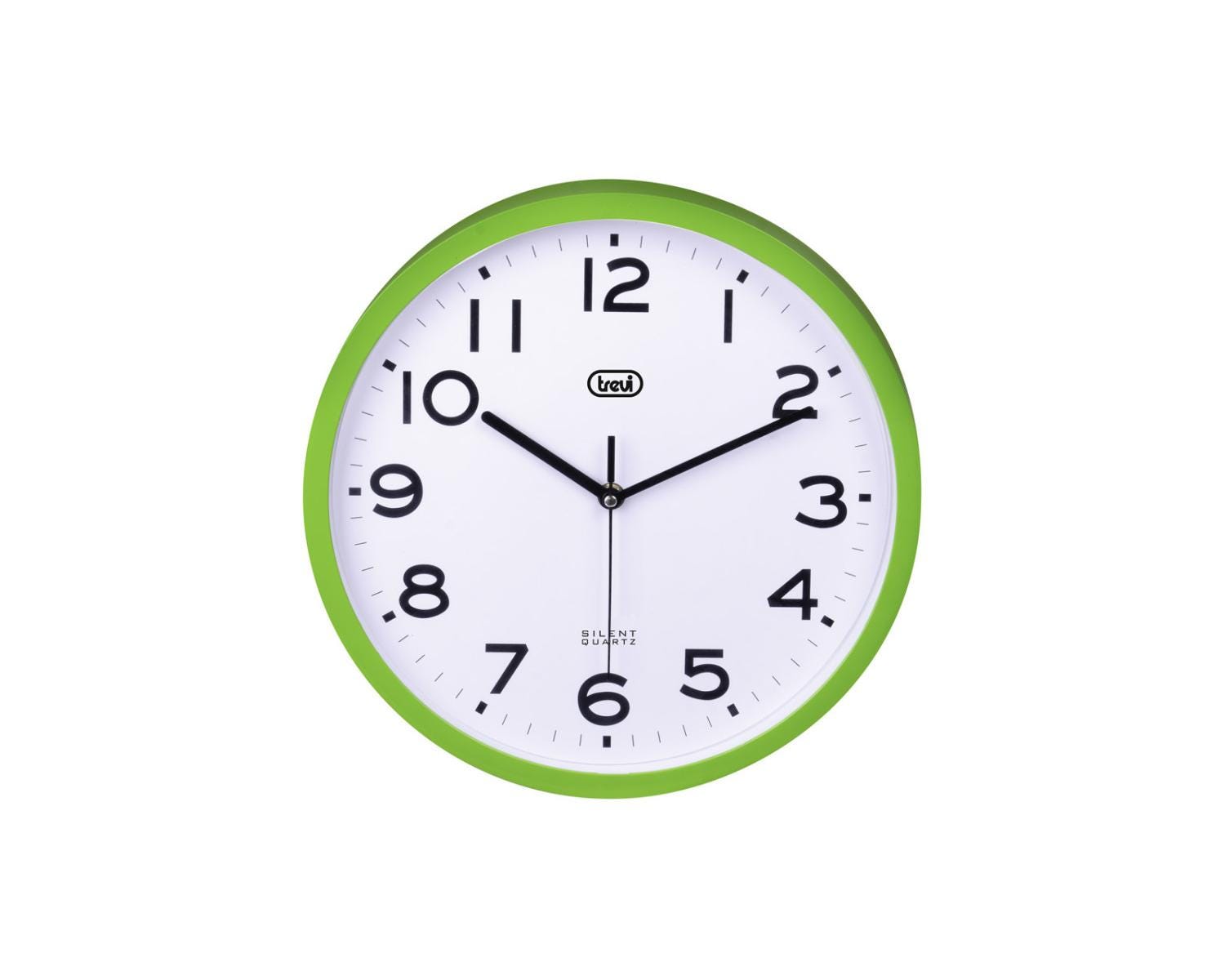 Trevi OM 3302 S Orologio da Parete Quartz Clock Rotondo Bianco