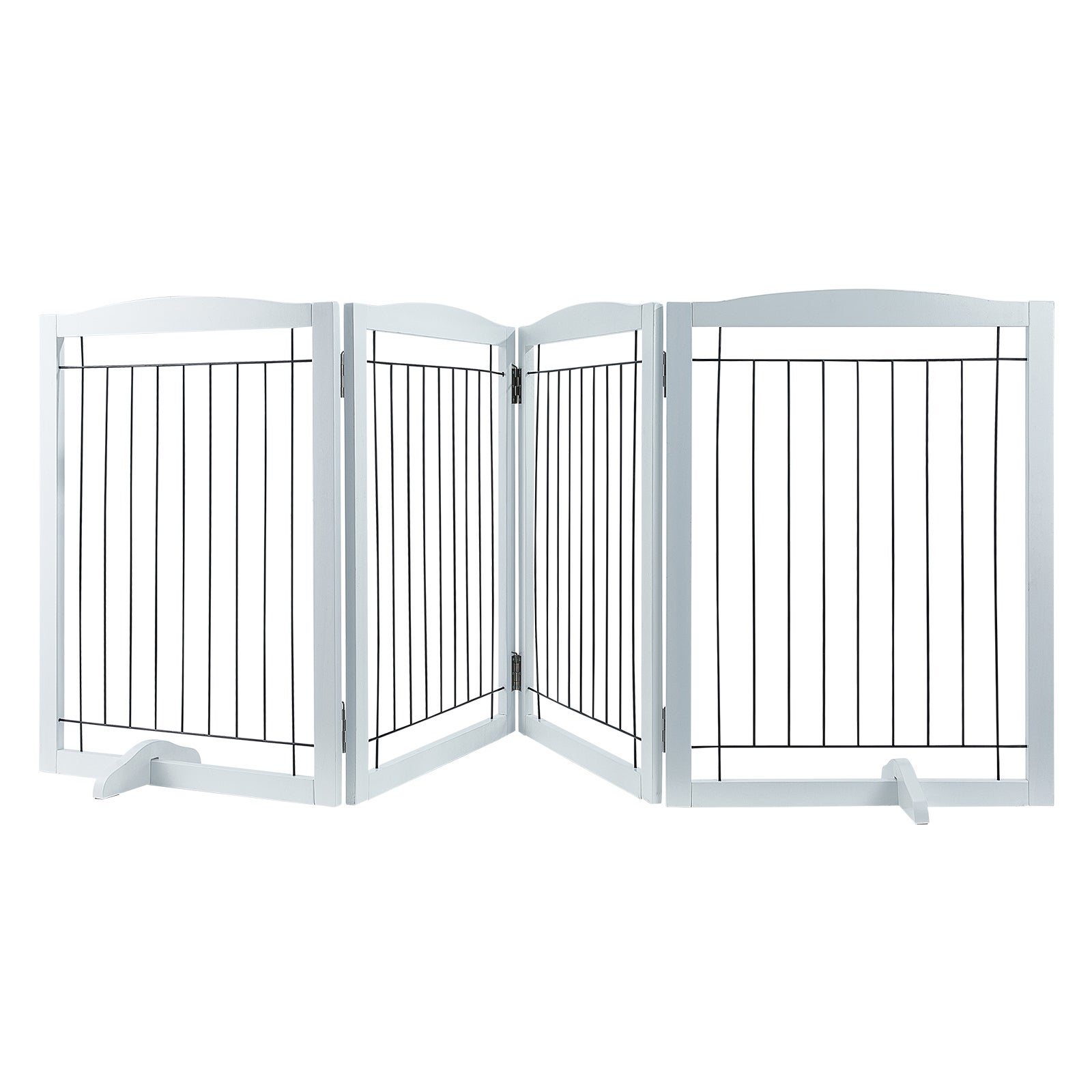 Barriere di sicurezza estensibili SucceBuy Porta Autoportante per Cani 32