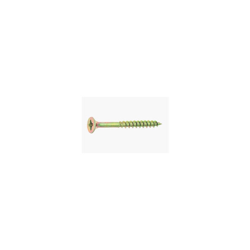Lot De 25 Vis à Bois Laiton Tête Fraisée – 3.5x15 Mm – Ancien Stock Quincaillerie