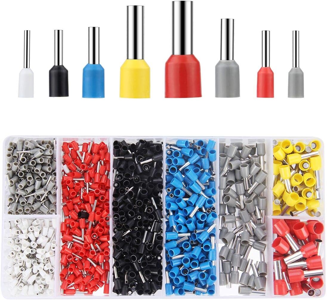 Embout de Cablage, Chaussures Set, Lot de 1200 Embouts de Câble Set de ...