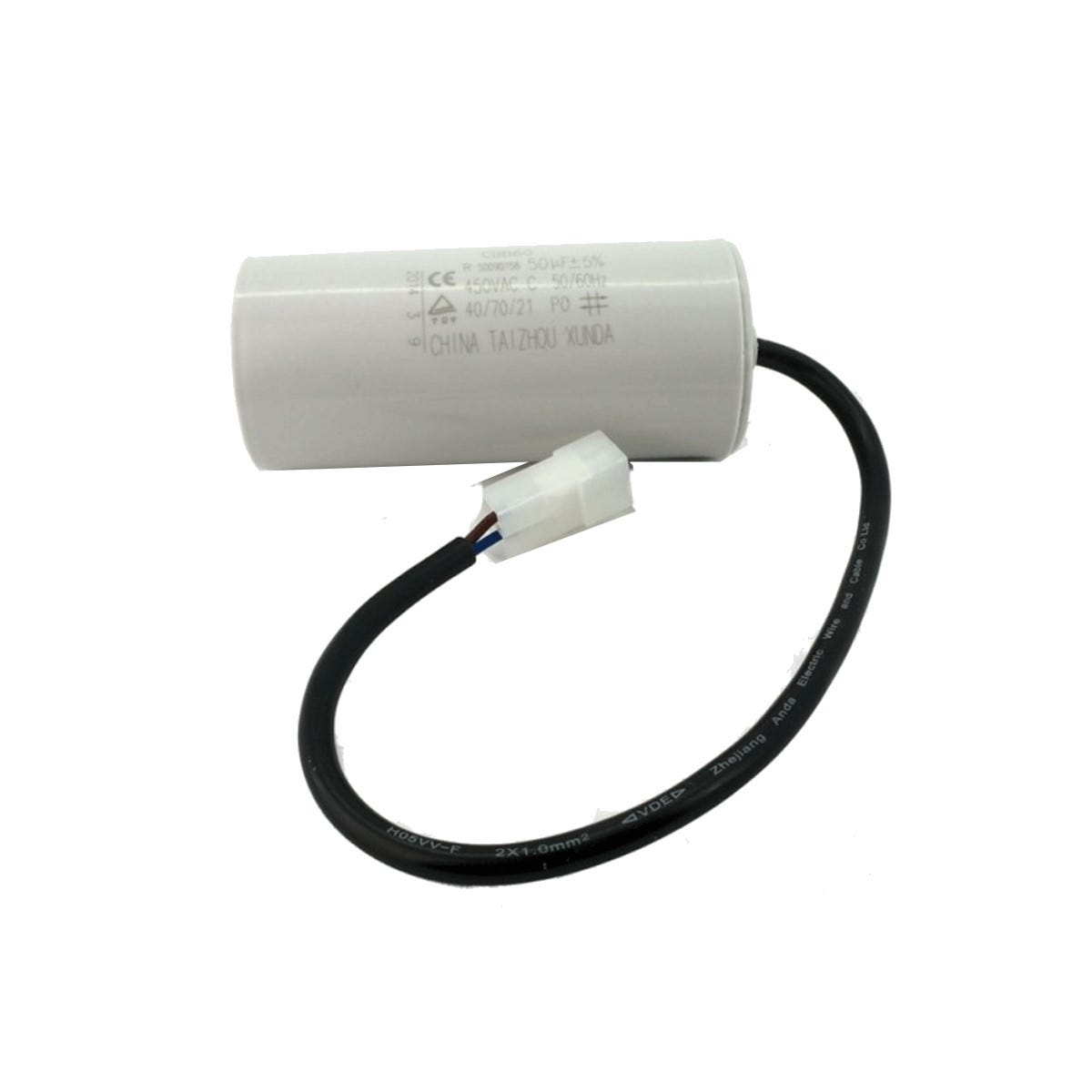 Condensateur 50uf 450v di. sp (128500148) Aspirateur Condensateur 50uf 450v di. sp (128500148) Aspirateur