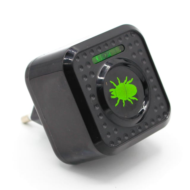 Repellente elettrico per cimici e acari, Repellente a ultrasuoni, Copertura 30m?, Sicuro, Senza sostanze artificiali