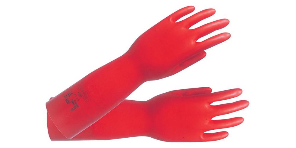 Gant de protection chimique AlphaTec Sol-Vex 37-900 Taille 9 rot EN 388.EN 374.ISO 9001 (Par 12) - 6