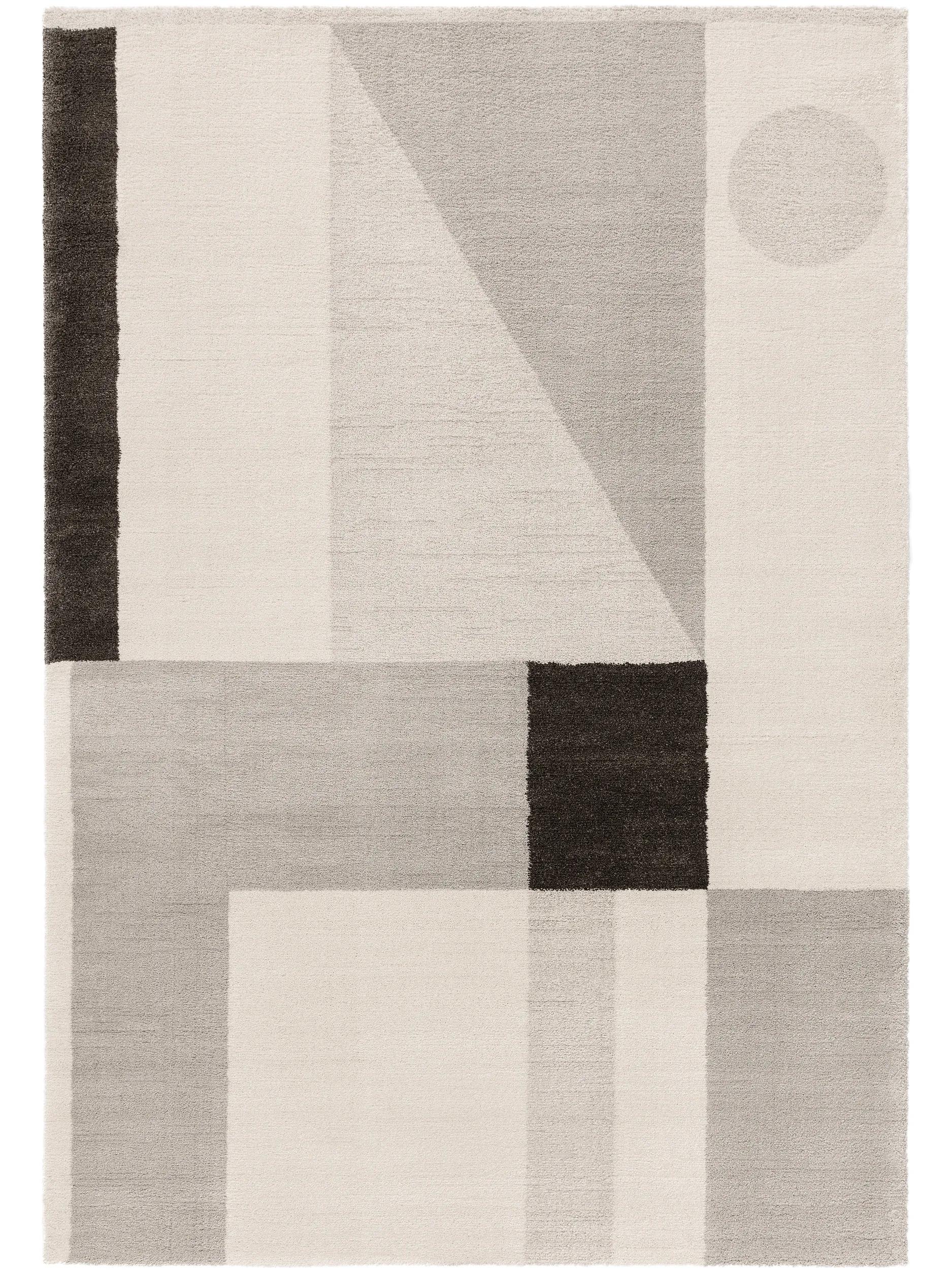 BENUTA - Tapis Tacoma crème/gris 120x170 cm | Leroy Merlin