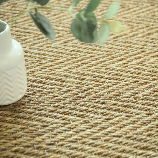 Jonc de mer - Bihar - Fin chevron - Rouleau de 2m x 2m - 5