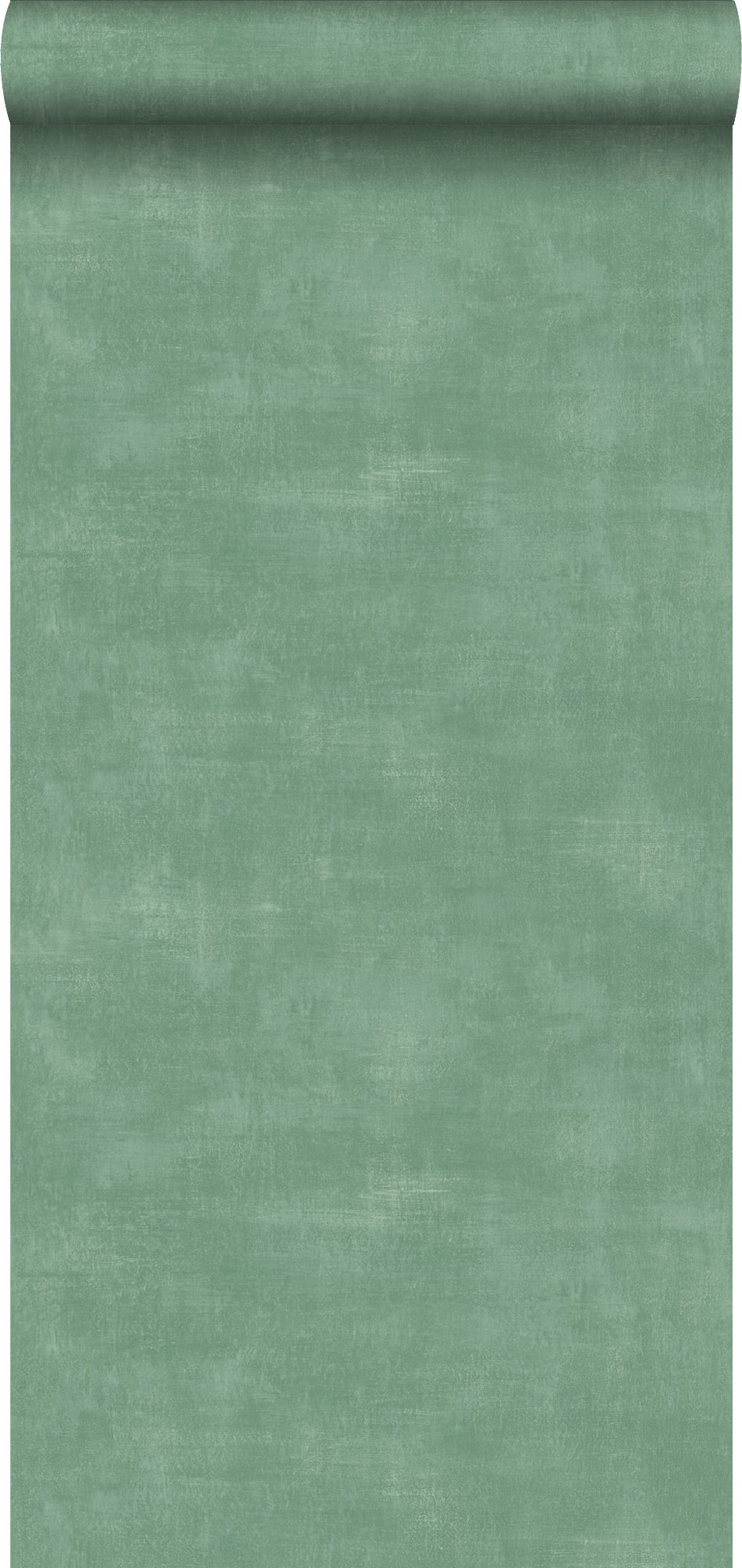 Tapeta konkretny wygląd ciemnej zieleni - 53 cm x 10.05 m - ESTAHOME