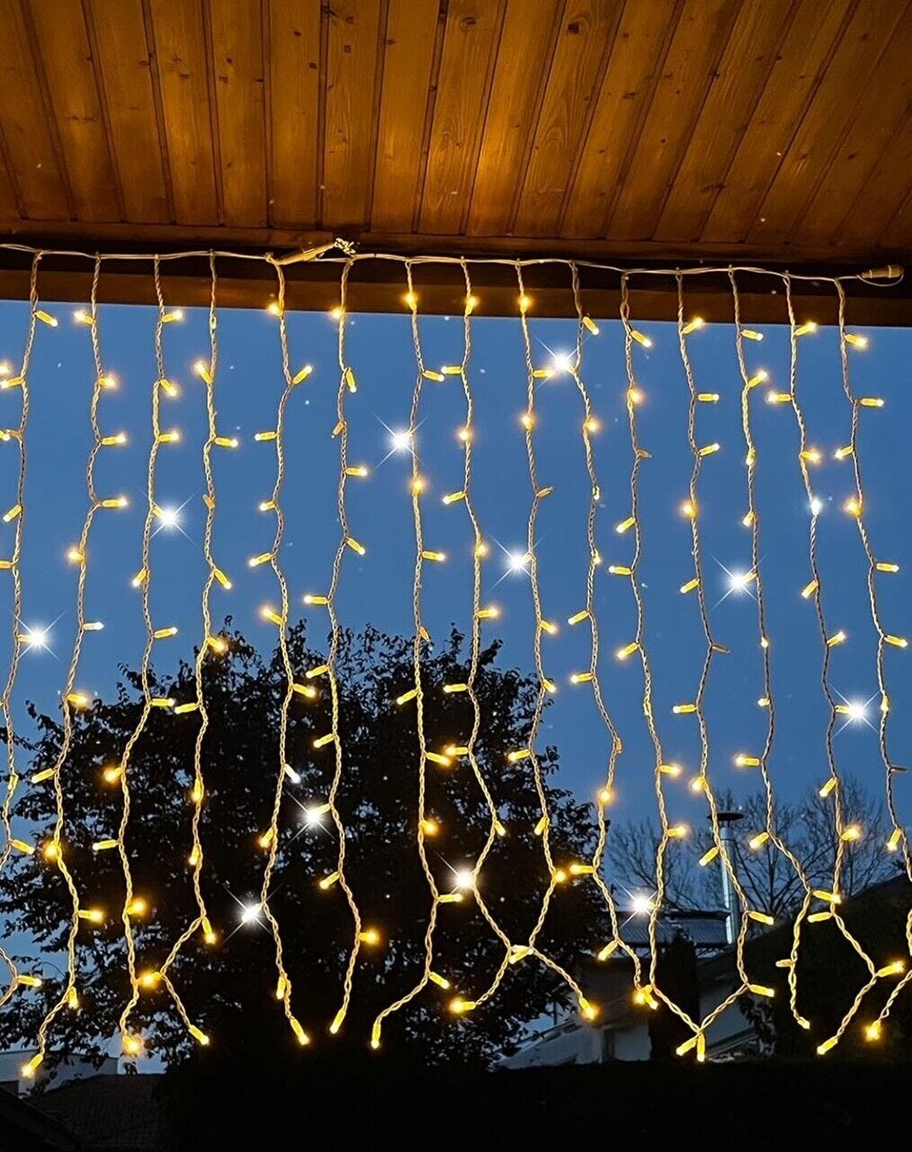 Luce a corda LED per esterni/interni IP44 Giardino 20M Luce a corda RGB Luce a corda LED per esterni/interni IP44 Giardino 20M Luce a corda RGB