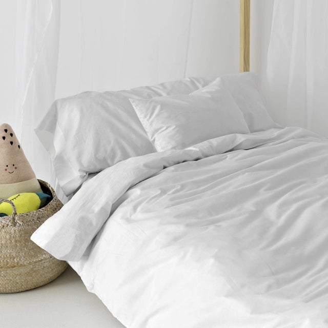 Basic Parure housse de couette 155x220 cm