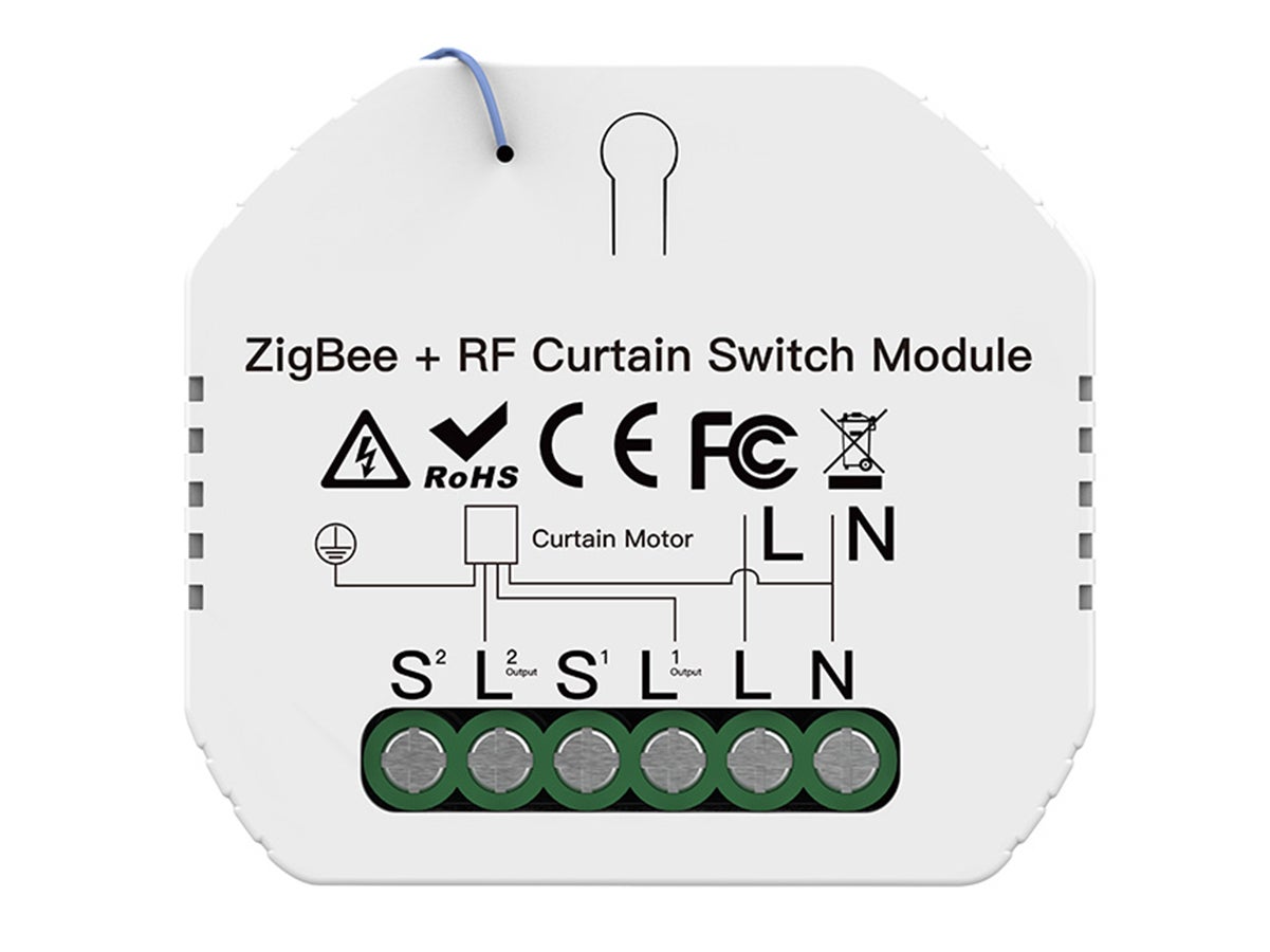 Modulo Zigbee Per Tapparelle – Interruttore Smart Compatibile Con Alexa E Google Home, Controllo App Smart Life/Tuya