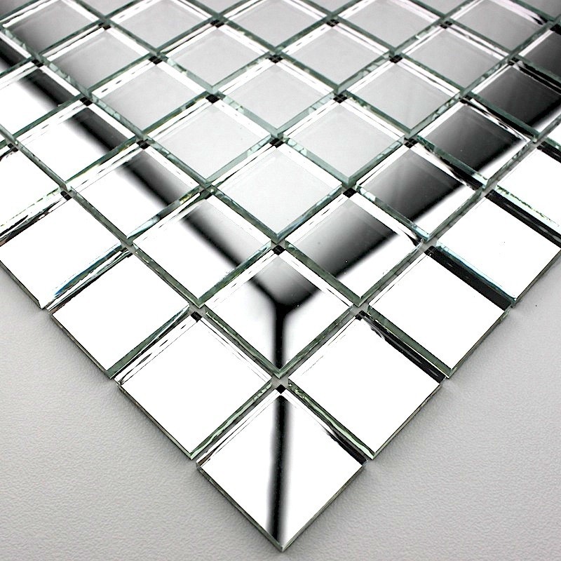 Mosaïque Murale Dorée Effet Miroir Martelé – 327x302 Mm – Idéale Pour Crédence Cuisine Ou Paroi De Douche