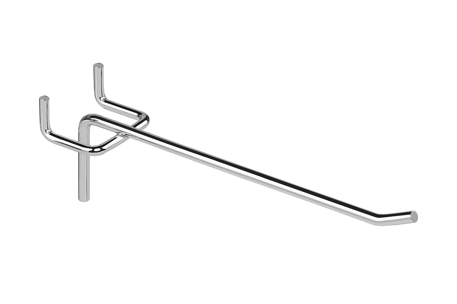 Zawieszka pojedyncza europerforowana 15cm fi4 srebrny KTD