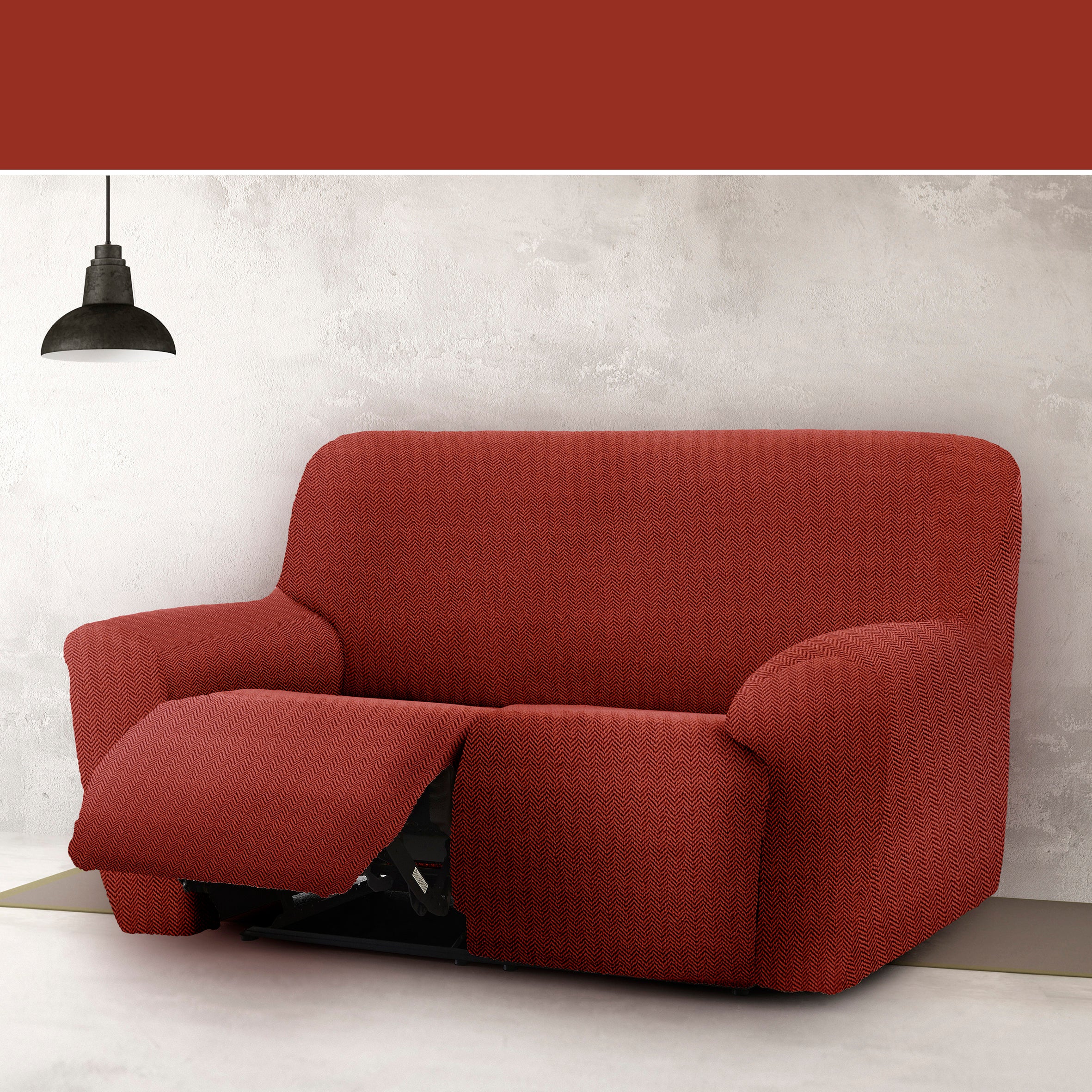 Copridivano Jaz relax estensibile 3 posti x 2 bielastico caldaia 140 - 300 cm - 3