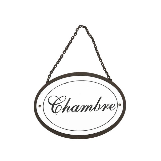 Lot De 2 Plaques De Porte De Chambre En Porcelaine De Limoge Jm 104580637