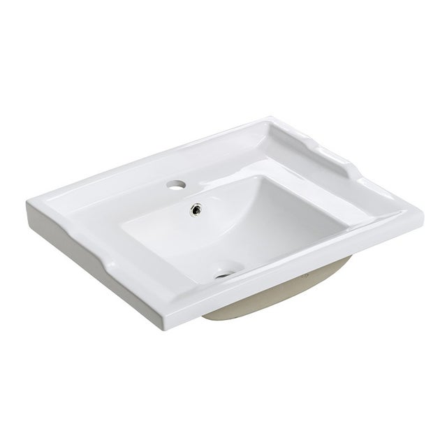 Vasque encastrable retro céramique RETRO