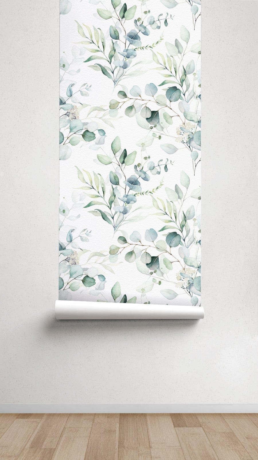 IEUUUB Tenda da doccia floreale, tenda da doccia resistente con foglie di eucalipto acquerello e fiori per il bagno, per vasca da bagno, 150 x 200 cm/59 x 79 pollici (LxA IEUUUB Tenda da doccia floreale, tenda da doccia resistente con foglie di eucalipto acquerello e fiori per il bagno, per vasca da bagno, 150 x 200 cm/59 x 79 pollici (LxA