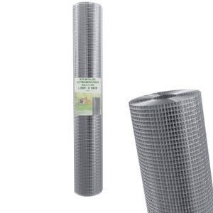 Rete Recinzione Elettrosaldata Metallica Zincata Maglia 50X75 Mm H:100 - Foto 7