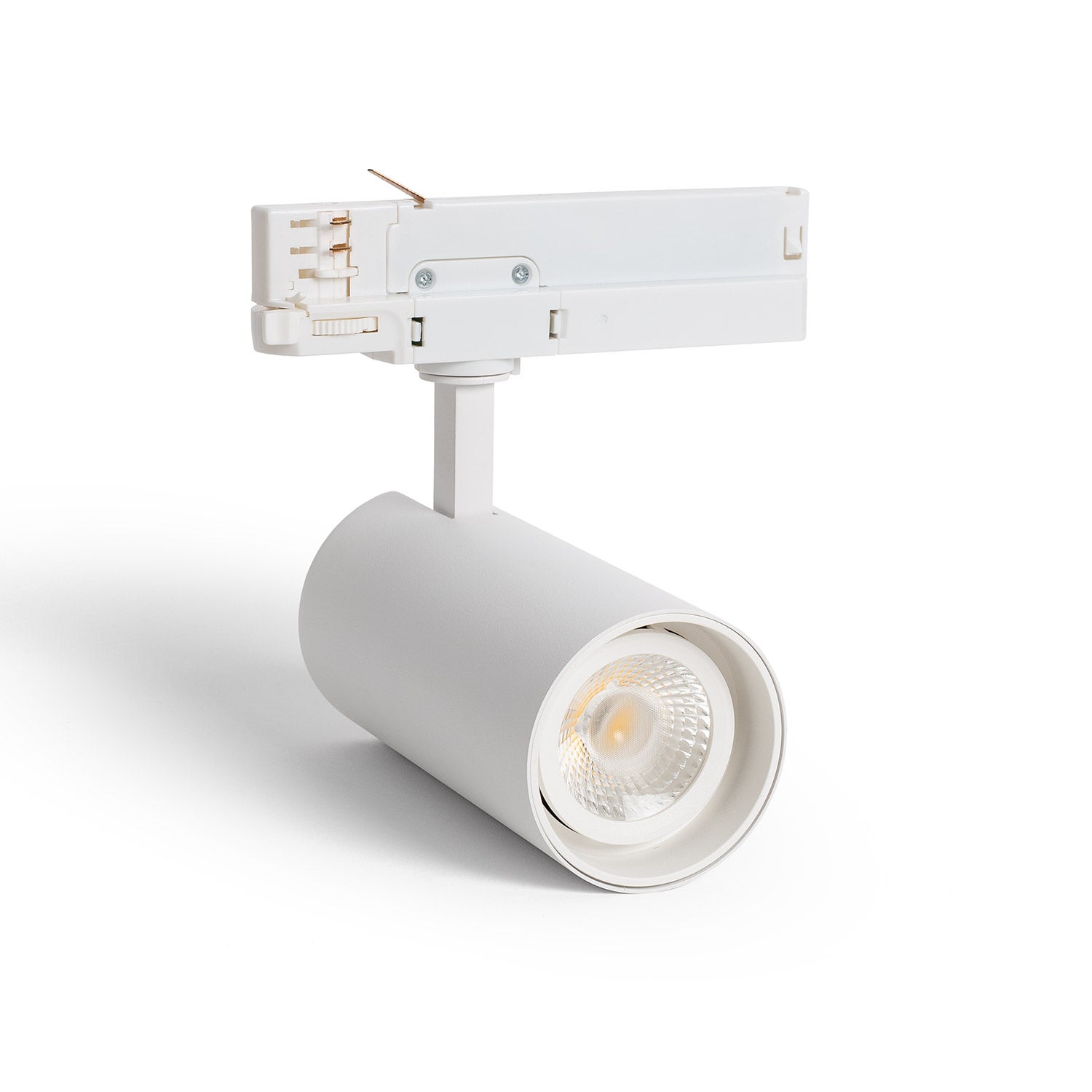 Spot LED Sur Rail Triphasé 30W - Dimmable - Noir - 4000K Blanc Neutre - 3000 Lumens - 9