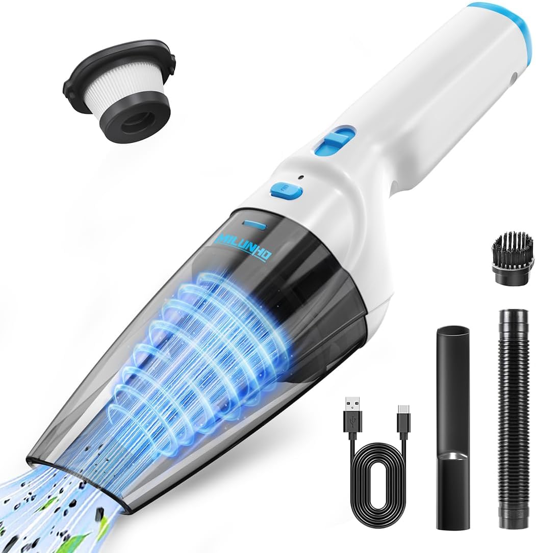 Aspirateur à Main Sans Fil 9500PA 100W Rechargeable Portable Mini