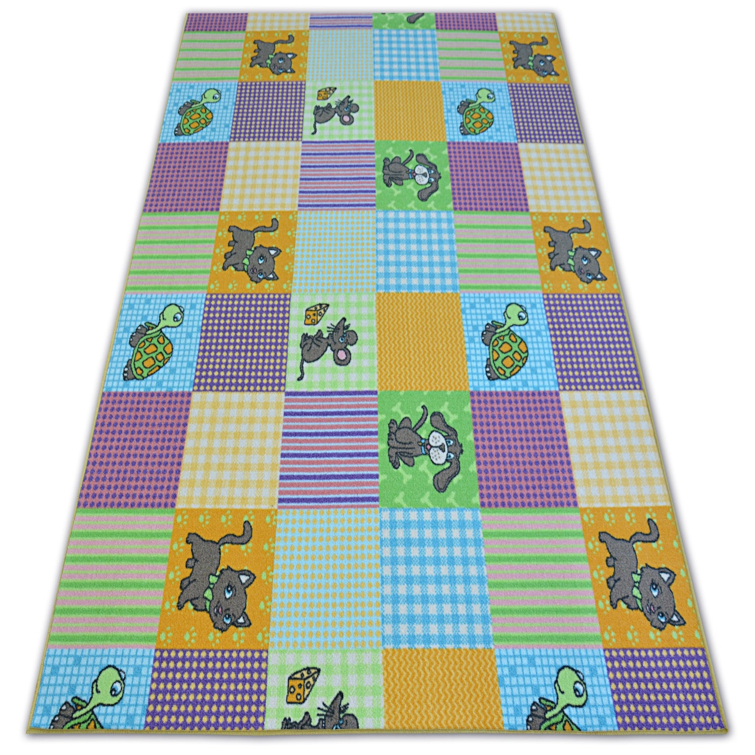 Dywan dla dzieci PETS ZWIERZĄTKA ZWIERZĘTA 100x300 cm